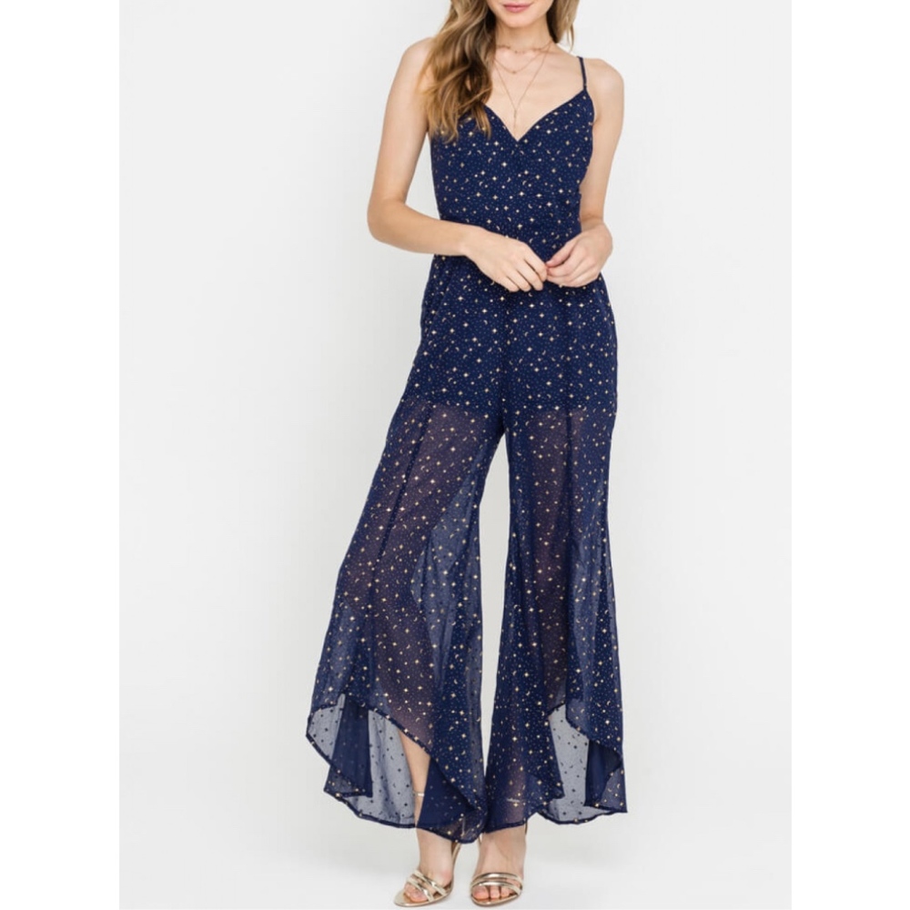 🌸 Host Pick! 🌸 NWT ♡ Starry Night Flowy Jumpsuit